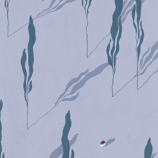 FOREST OF PEACE  14 cm x 18 cm gouache / paper 2022 Available