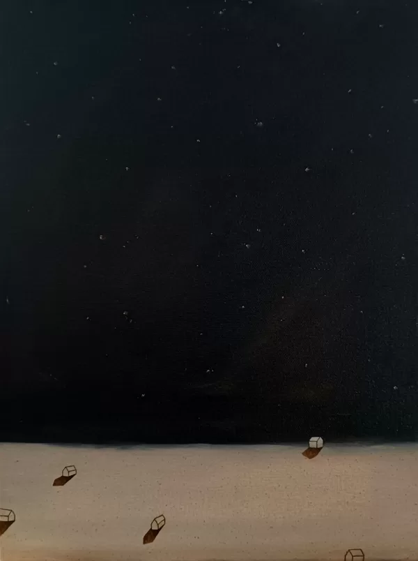 PEACE II  30 cm × 40 cm oil / canvas 2023 Available